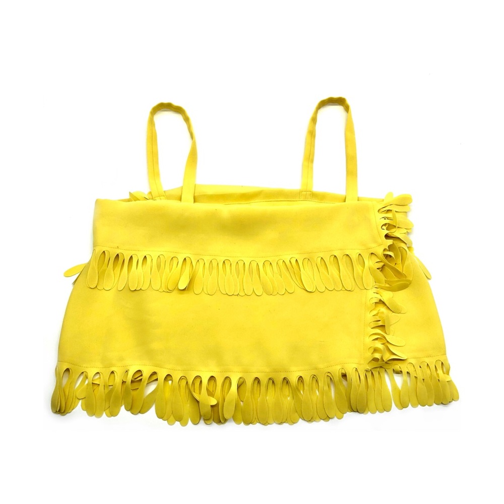 Issey Miyake wrap tank top